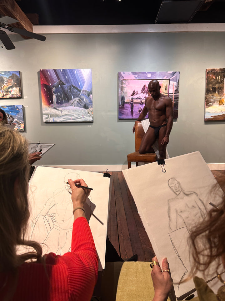 Sip and Sketch Nights: Unleashing Creativity in the Gallery