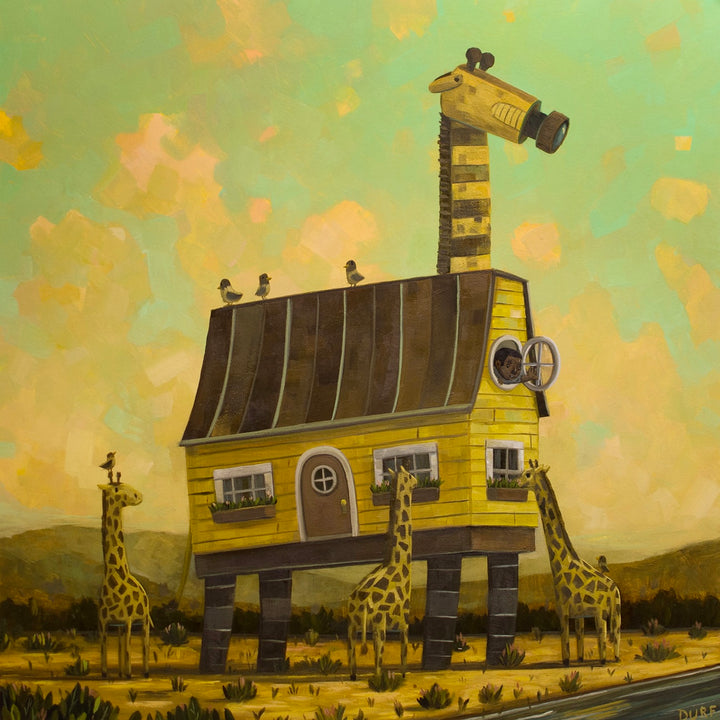 “Crafting Comforts”  Pop Surreal Paintings from Nathan Durfee