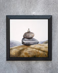 A Quiet Life by Robert Lange - Meditation Painting, framed