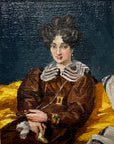 Portrait of Madame Marcotte de Sainte-Ma-Jean” after Jean Augusta Dominique Ingres